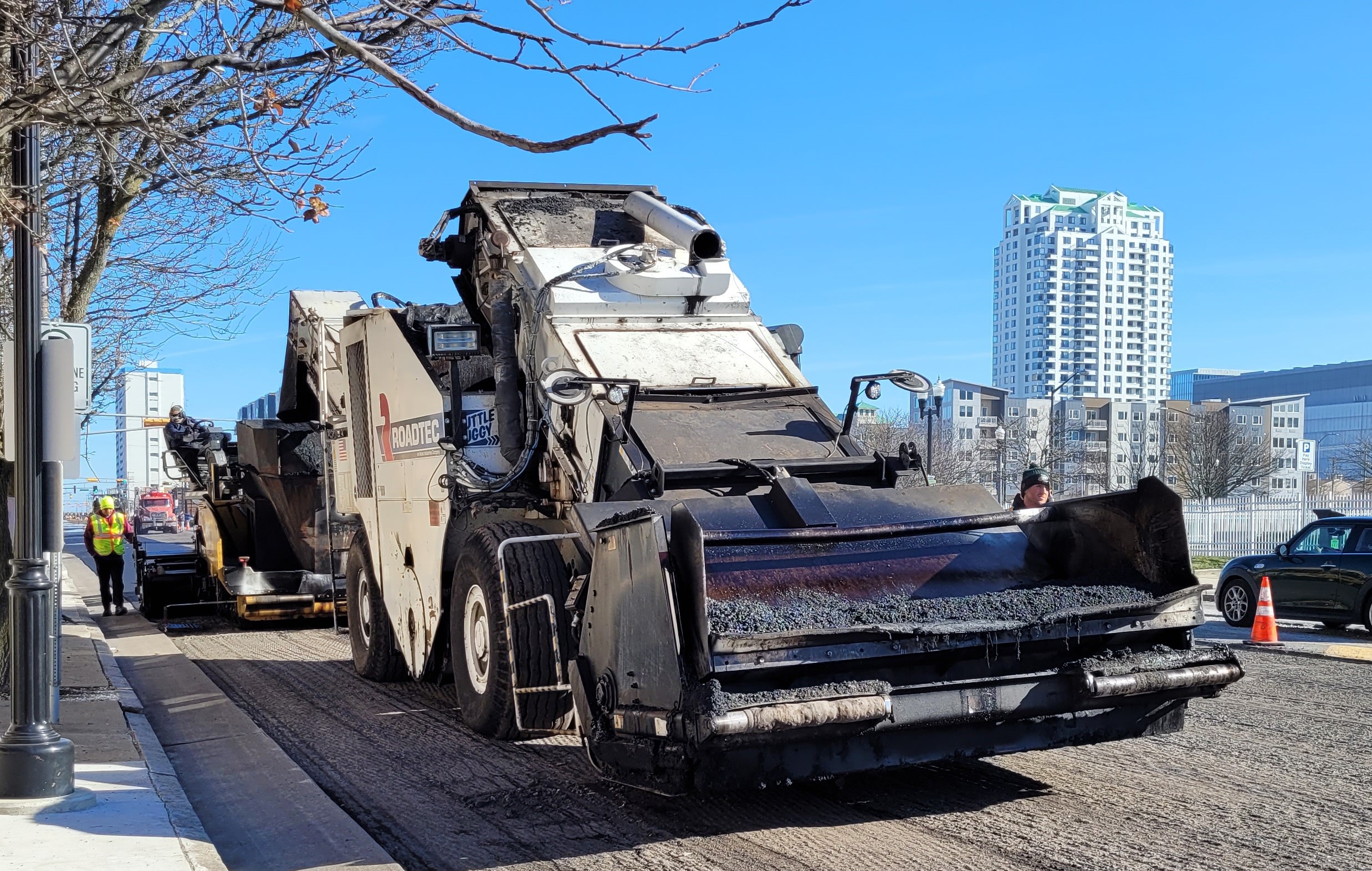 Atlantic City starts road diet paving work World Highways